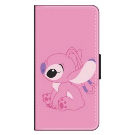 Husa personalizata tip carte HQPrint pentru Apple iPhone 8, model Pink Stitch, multicolor, S1D1M0005