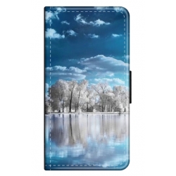 Husa personalizata tip carte HQPrint pentru Apple iPhone 12, model Nice View 9, multicolor, S1D1M0221