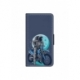 Husa personalizata tip carte HQPrint pentru Apple iPhone 13 Mini, model Biker Astronaout, multicolor, S1D1M0375