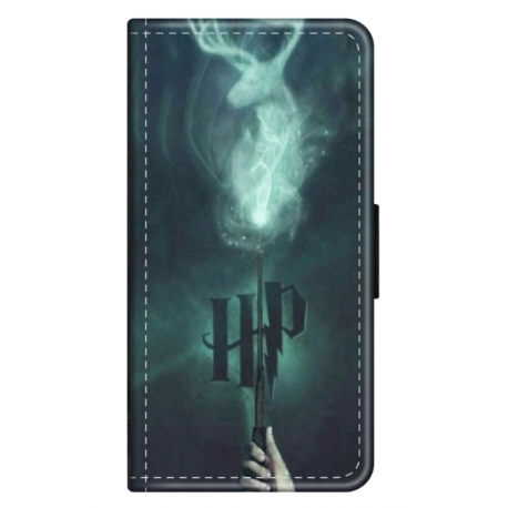 Husa personalizata tip carte HQPrint pentru Apple iPhone 14 Plus, model Harry Potter 3, multicolor, S1D1M0091