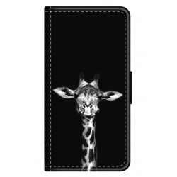 Husa personalizata tip carte HQPrint pentru Apple iPhone 14 Pro Max, model Giraffe 3, multicolor, S1D1M0222