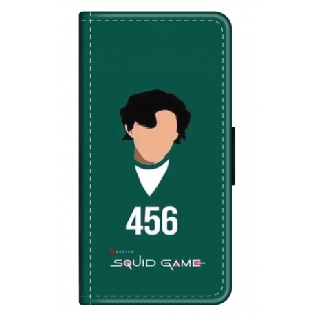 Husa personalizata tip carte HQPrint pentru Apple iPhone 14, model Squid Game 3, multicolor, S1D1M0175
