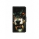 Husa personalizata tip carte HQPrint pentru Apple iPhone 14, model Wolf, multicolor, S1D1M0286