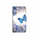 Husa personalizata tip carte HQPrint pentru Apple iPhone 15 Plus, model Butterfly 4, multicolor, S1D1M0041