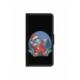 Husa personalizata tip carte HQPrint pentru Apple iPhone SE2, model Covid Santa, multicolor, S1D1M0055