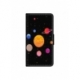 Husa personalizata tip carte HQPrint pentru Apple iPhone SE2, model Colorful Galaxy, multicolor, S1D1M0283