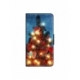 Husa personalizata tip carte HQPrint pentru Apple iPhone X, model Christmas Tree 2, multicolor, S1D1M0058