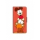 Husa personalizata tip carte HQPrint pentru Apple iPhone X, model Garfield, multicolor, S1D1M0085