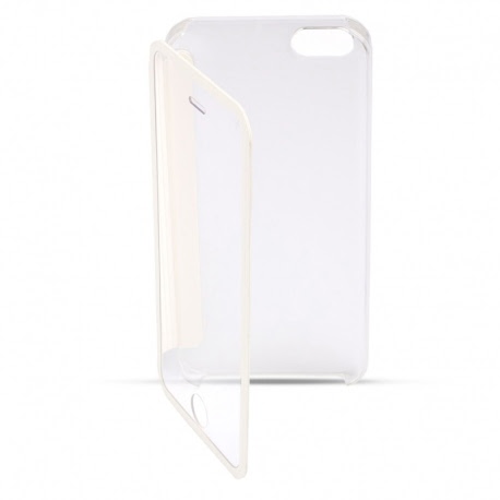 In particular Sobbing Pessimistic Husa APPLE iPhone 4/4S - Flip Cover Clear (Transparent&Alb) - HQMobile.ro