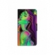 Husa personalizata tip carte HQPrint pentru Xiaomi 13, model Colorful Girl, multicolor, S1D1M0249