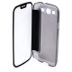 Husa SAMSUNG Galaxy S3 - Mega S-View (Negru&Transparent)