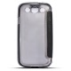 Husa SAMSUNG Galaxy S3 - Mega S-View (Negru&Transparent)