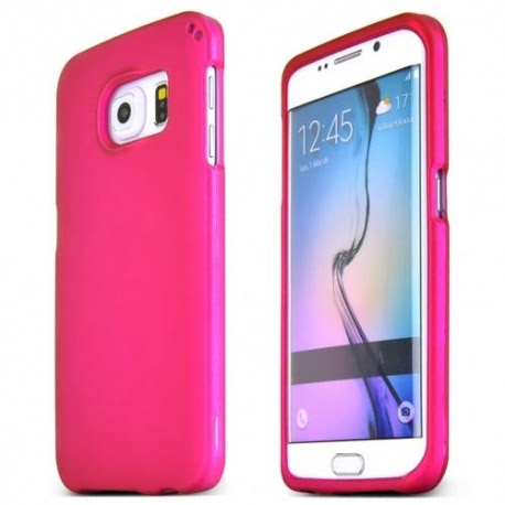 Husa SAMSUNG Galaxy S6 Edge - Silicon Candy (Roz)