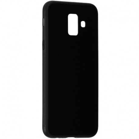 Husa SAMSUNG Galaxy A6 2018 - Glass (Negru)