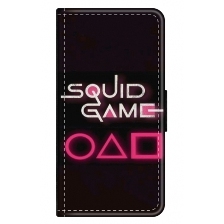 Husa personalizata tip carte HQPrint pentru Xiaomi Mi 9, model Squid Game 4, multicolor, S1D1M0176