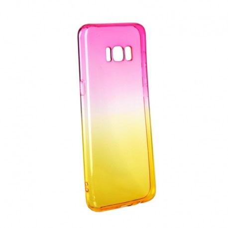 Husa SAMSUNG Galaxy S8 Plus - Ombre (Roz&Auriu)