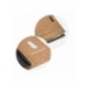 Husa APPLE iPhone X - Smart Wood (Maro)