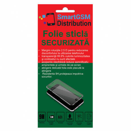 Folie de Sticla APPLE iPhone 5\5S\SE Fata + Spate (Argintiu) Smart Glass