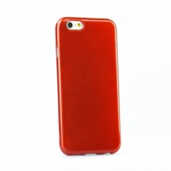 Husa APPLE iPhone 4\4S - Jelly Brush (Rosu)