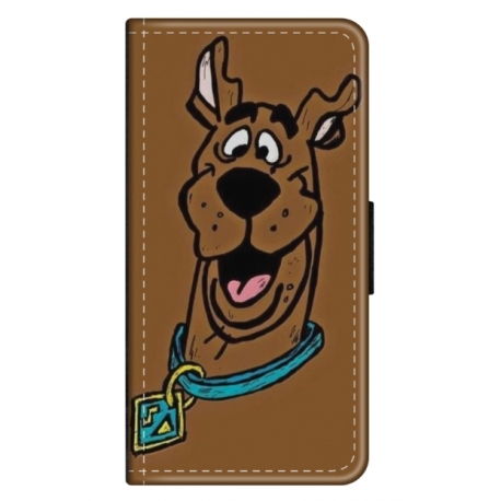Husa personalizata tip carte HQPrint pentru Xiaomi Mi Note 10, model Scooby Doo 1, multicolor, S1D1M0163