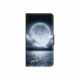 Husa personalizata tip carte HQPrint pentru Xiaomi Mi Note 10, model Moon Sky, multicolor, S1D1M0228