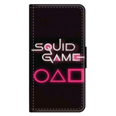 Husa personalizata tip carte HQPrint pentru Xiaomi Poco C40, model Squid Game 4, multicolor, S1D1M0176