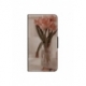 Husa personalizata tip carte HQPrint pentru Xiaomi Poco C40, model Flowers 14, multicolor, S1D1M0208