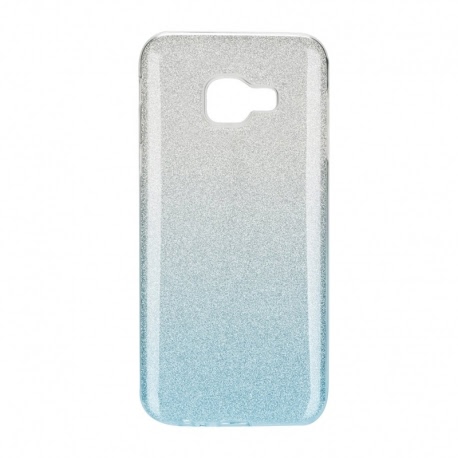 Husa SAMSUNG Galaxy A6 2018 - Forcell Shining (Argintiu/Albastru)