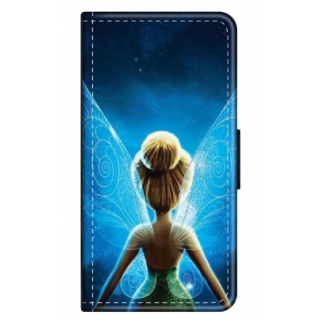 Husa personalizata tip carte HQPrint pentru Xiaomi Redmi 9, model Tinkerbell 1, multicolor, S1D1M0202