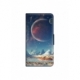 Husa personalizata tip carte HQPrint pentru Xiaomi Redmi 10 5G, model Alien Planet, multicolor, S1D1M0264