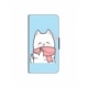 Husa personalizata tip carte HQPrint pentru Xiaomi Redmi 10X, model Cute Puppy, multicolor, S1D1M0232