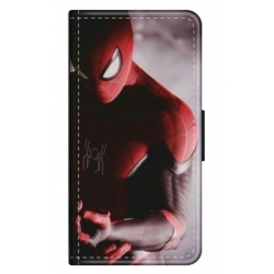 Husa personalizata tip carte HQPrint pentru Xiaomi Redmi 12X, model Spiderman 6, multicolor, S1D1M0172
