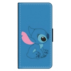 Husa personalizata tip carte HQPrint pentru Xiaomi Redmi 12X, model Blue Stich, multicolor, S1D1M0192