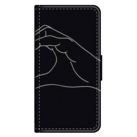 Husa personalizata tip carte HQPrint pentru Xiaomi Redmi Note 8 Pro, model Foreverand Always 2, multicolor, S1D1M0095