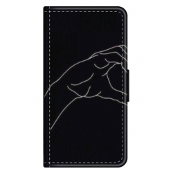 Husa personalizata tip carte HQPrint pentru Xiaomi Redmi Note 9 5G, model Forever and Always 1, multicolor, S1D1M0094