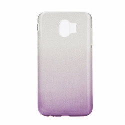 Husa SAMSUNG Galaxy J4 2018 - Forcell Shining (Argintiu/Violet)