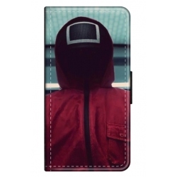 Husa personalizata tip carte HQPrint pentru Xiaomi Redmi Note 9 Pro, model Squid Game 2, multicolor, S1D1M0174