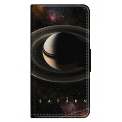 Husa personalizata tip carte HQPrint pentru Xiaomi Redmi Note 9 Pro, model Planet 1, multicolor, S1D1M0347