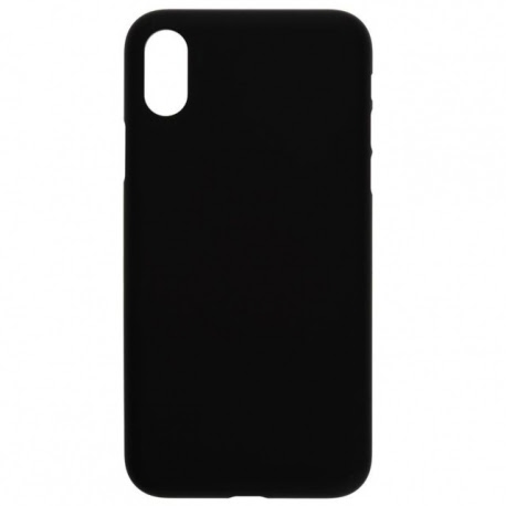 Husa APPLE iPhone X - Rubber (Negru)