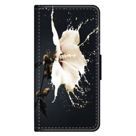 Husa personalizata tip carte HQPrint pentru Xiaomi Redmi Note 9S, model Jasmine, multicolor, S1D1M0389