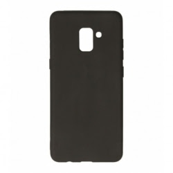 Husa SAMSUNG Galaxy A5 2018 \ A8 2018 - Rubber (Negru)