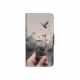 Husa personalizata tip carte HQPrint pentru Xiaomi Redmi Note 9T 5G, model Time Flies 2, multicolor, S1D1M0365