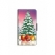 Husa personalizata tip carte HQPrint pentru Xiaomi Redmi Note 10 5G, model Christmas Tree 1, multicolor, S1D1M0057
