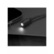 Cablu Date & Incarcare Magnetic Tip C - Textil (Argintiu) REMAX RC-095A