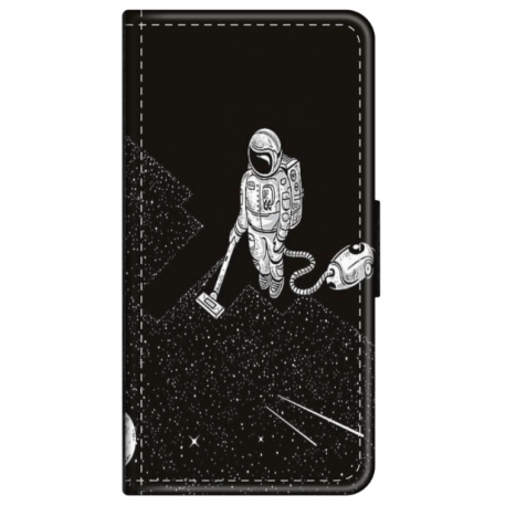 Husa personalizata tip carte HQPrint pentru Xiaomi Redmi Note 10 Pro Max, model Vacuum of Space, multicolor, S1D1M0007