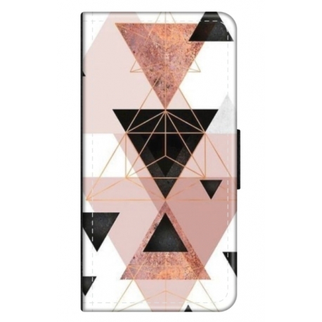 Husa personalizata tip carte HQPrint pentru Xiaomi Redmi Note 11 Pro Plus 5G, model Abstract 5, multicolor, S1D1M0368