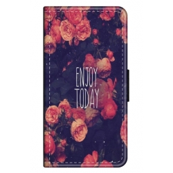 Husa personalizata tip carte HQPrint pentru Xiaomi Redmi Note 11, model Enjoy Today, multicolor, S1D1M0037