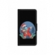 Husa personalizata tip carte HQPrint pentru Xiaomi Redmi Note 11, model Covid Santa, multicolor, S1D1M0055