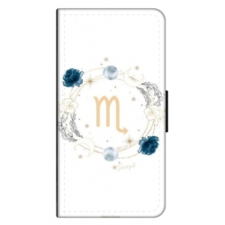 Husa personalizata tip carte HQPrint pentru Xiaomi Redmi Note 11e, model Zodiac Circle, multicolor, S1D1M0349