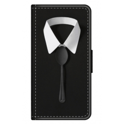 Husa personalizata tip carte HQPrint pentru Xiaomi Redmi Note 12 5G, model Mr Fancy, multicolor, S1D1M0036